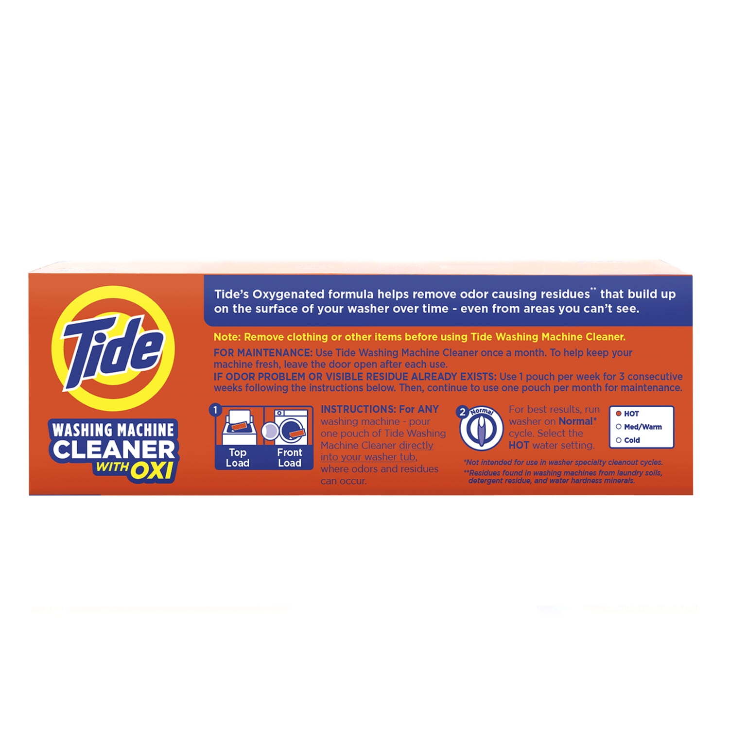 Tide Washing Machine Cleaner, 4 Pack