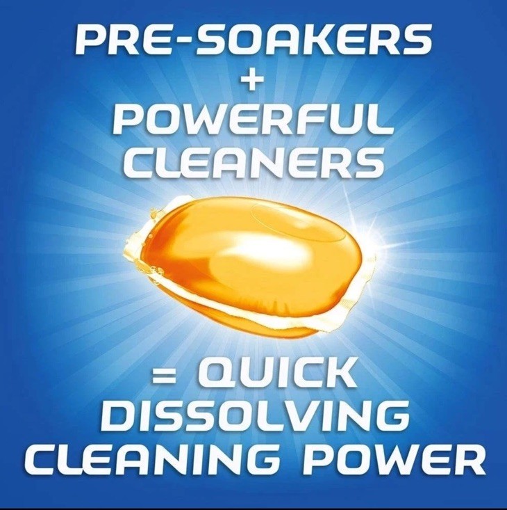 Gelpacs Dishwasher Detergent, Orange Scent, 84 Count
