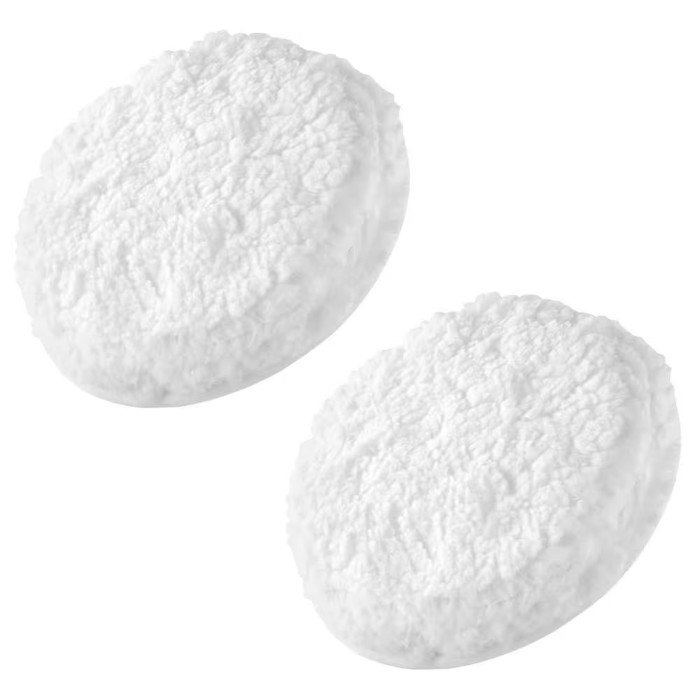 6 In. Lambswool Head for P4500 and P4510 Scrubber Tools (2-Pack)