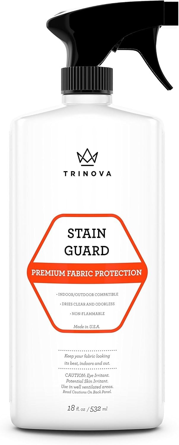 TriNova Non-Aerosol Stain Guard – Fabric Protection Spray for Upholstery,