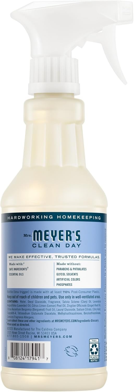 Cruelty-Free Multi-Surface Cleaner – 16 Fl Oz Bluebell Scent for Clean Living