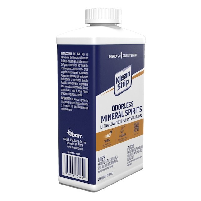 Klean Strip 32 -fl oz Fast to dissolve Odorless mineral spirits