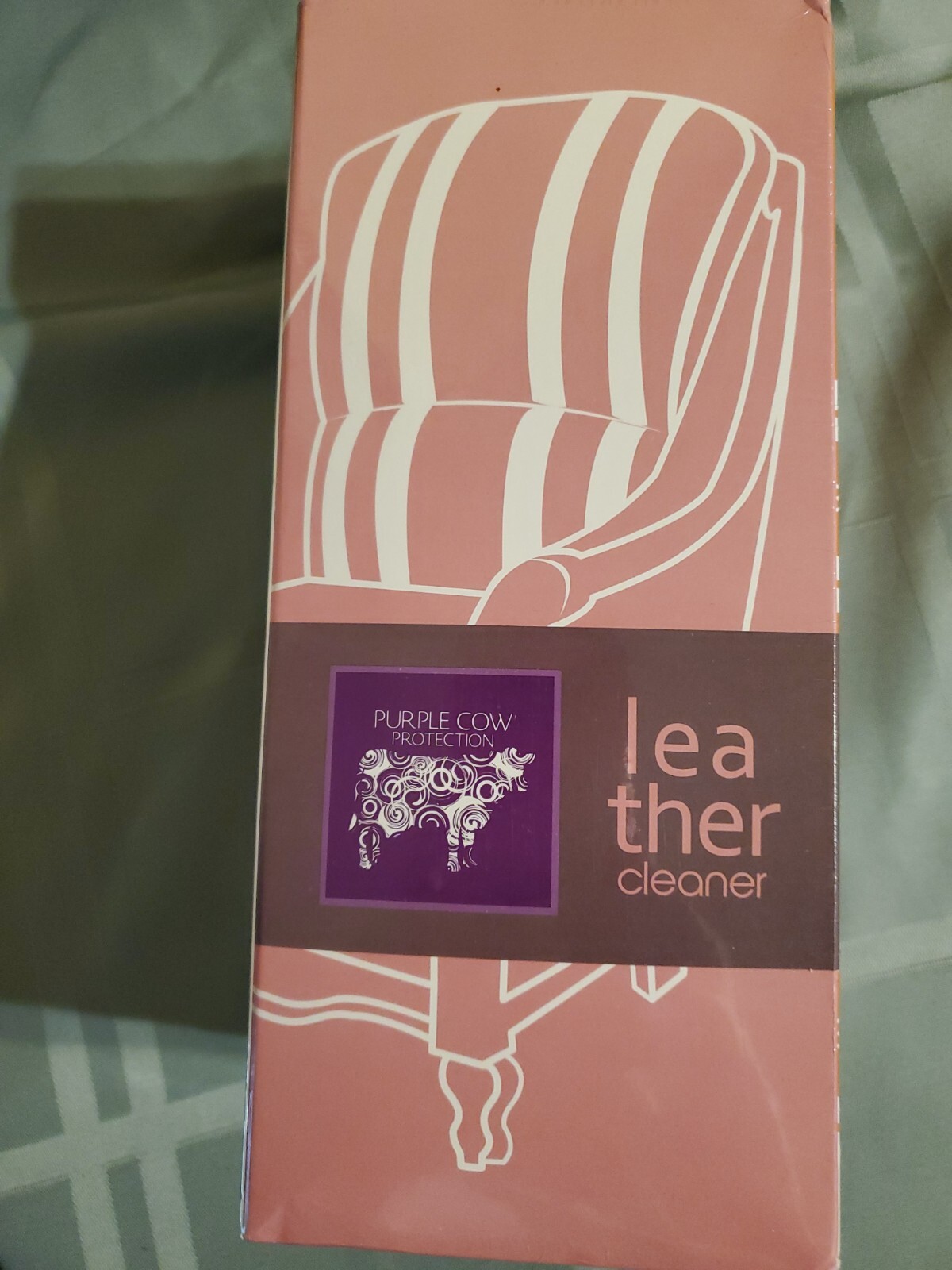 Purple Cow Fabric Leather Wood Cleaning Kit Protector 5 Piece NEW