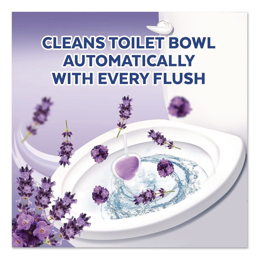 LYSOL Brand 19200-83722 Automatic Toilet Bowl Cleaner – Cotton Lilac (2/PK) New