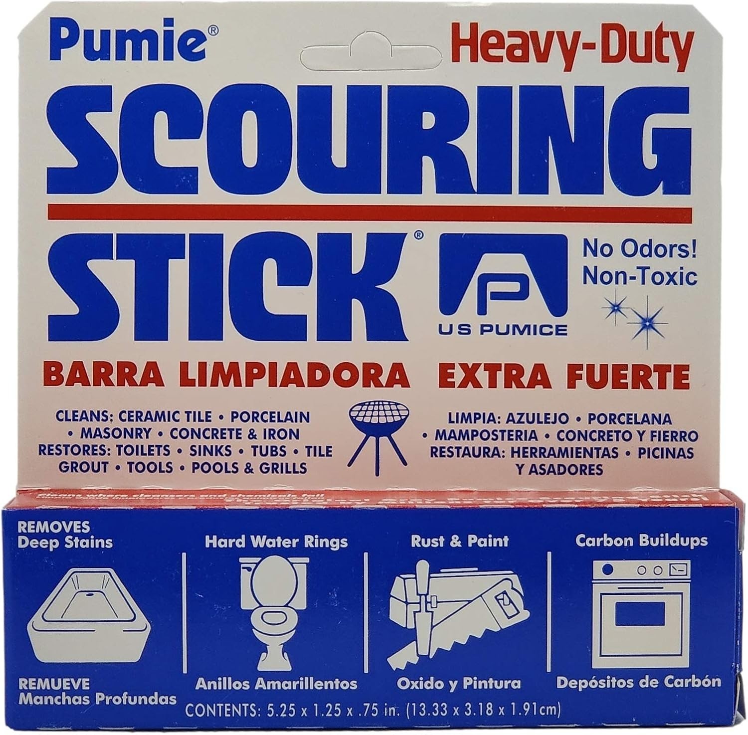 Eco-Friendly 3-Pack Pumice Cleaning Sticks – Safe for Homes with Kids & Pets