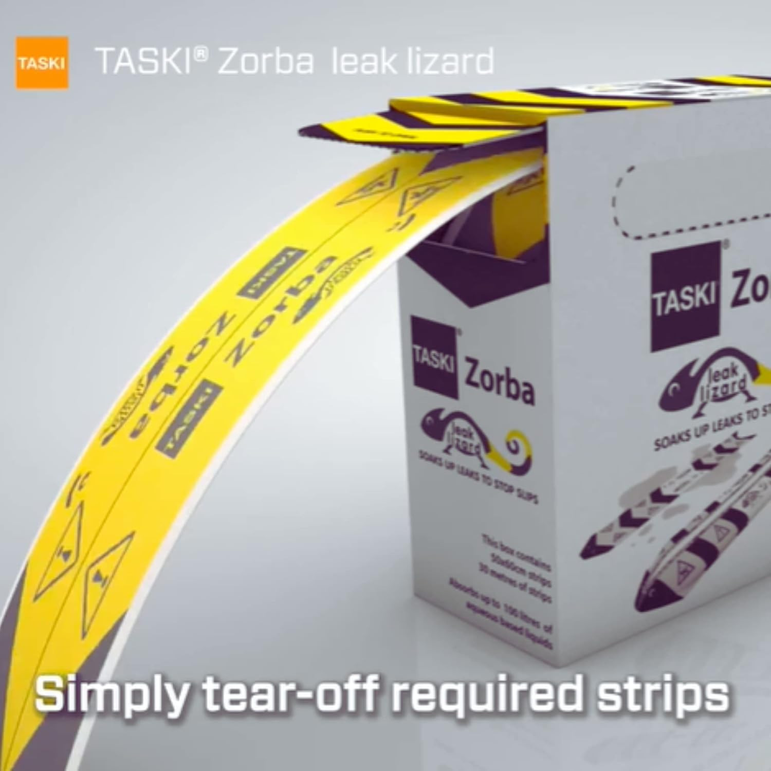 D7523269 Zorba Leak Lizard – Soaks up Leaks to Stop Slips, Protects Equipment &