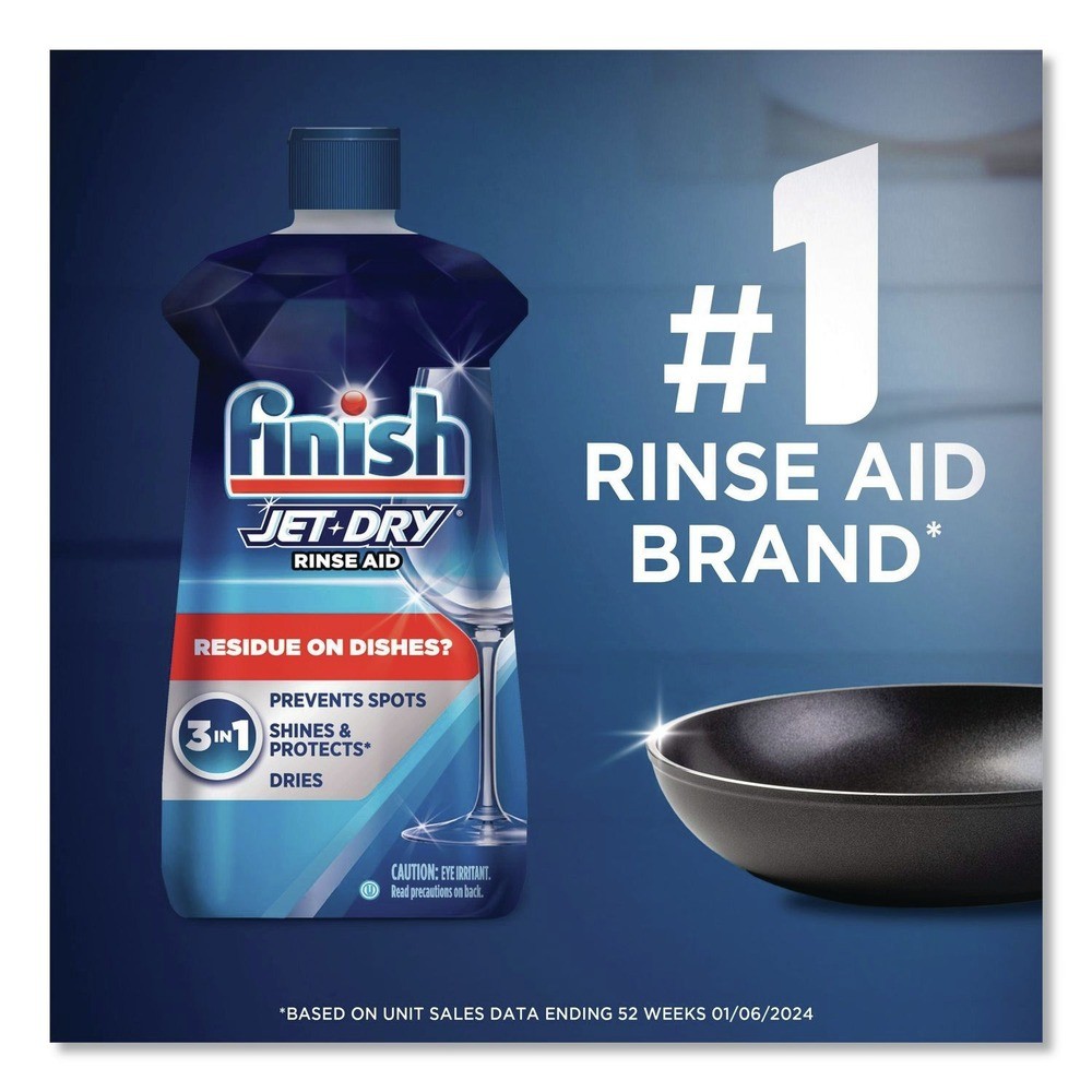 FINISH 51700-78826 16 oz Bottle Jet-Dry Rinse Agent (6/CT) New