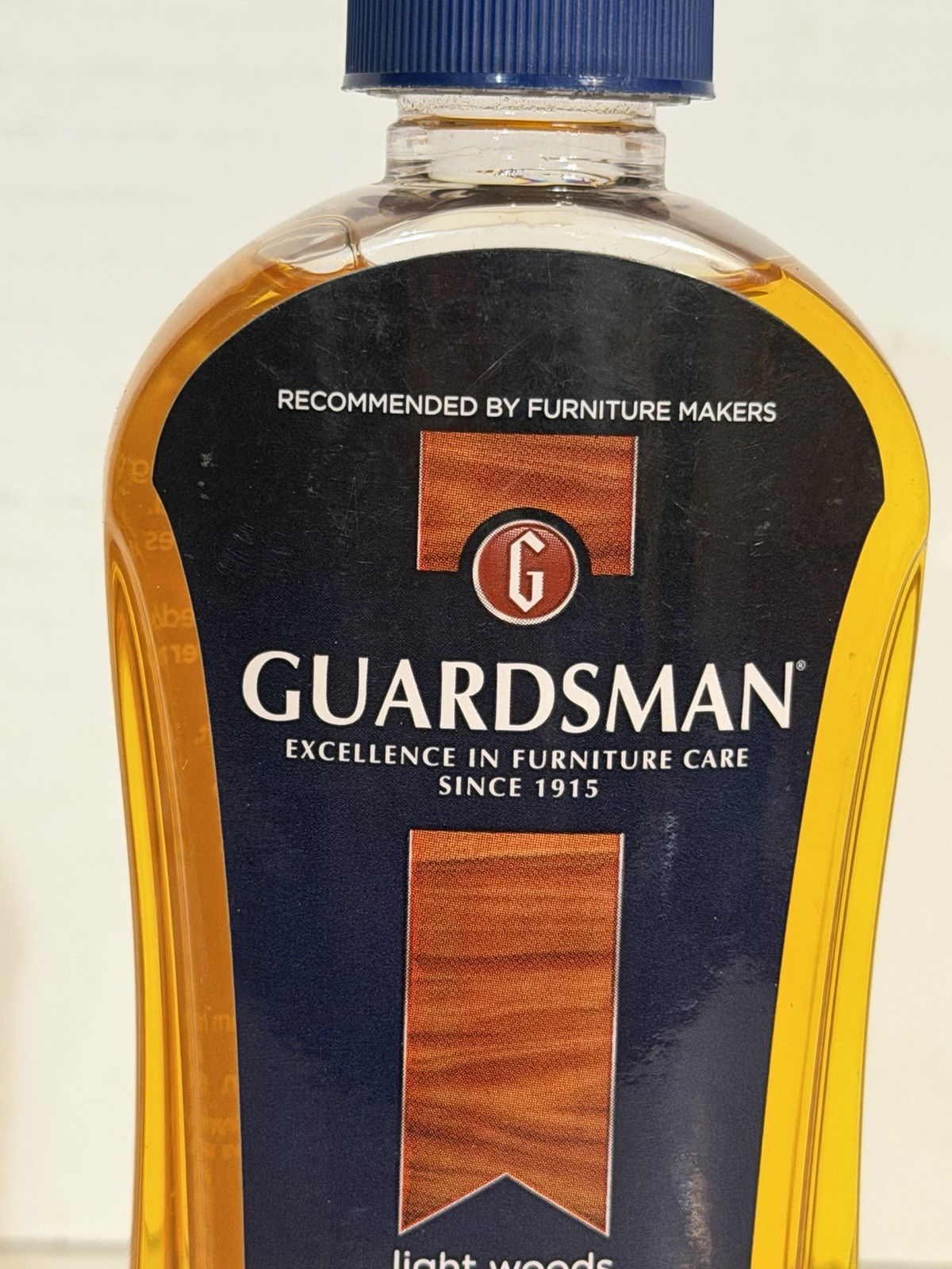 NOS Guardsman Scratch Cover for Light Woods 8oz Bottle Wood Polish DISCONTINUED