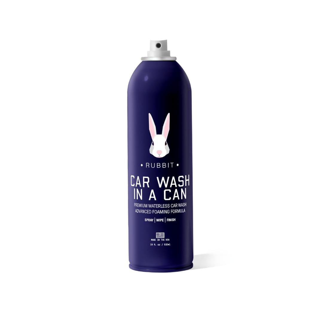 Car Wash In A Can™ Kit, Premium Waterless Car Wash Spray, Ready-to-Use Formul…