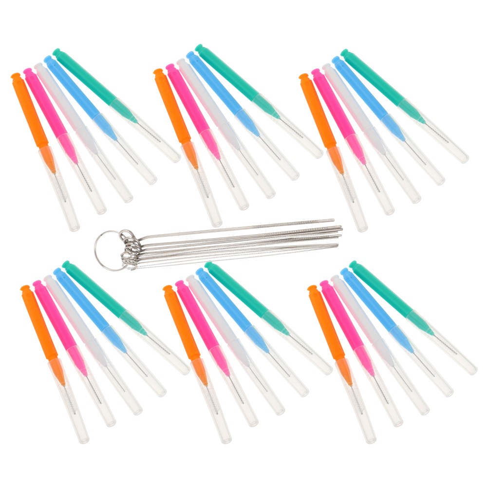 1 Set Miniature Brushes Cleaning Kit for Shower , Anti-Clogging Cleaning