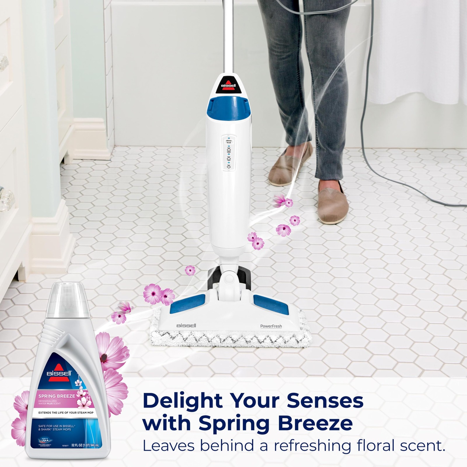BISSELL® Spring Breeze Demineralized Water, 32 32 Fl Oz (Pack of 1), White