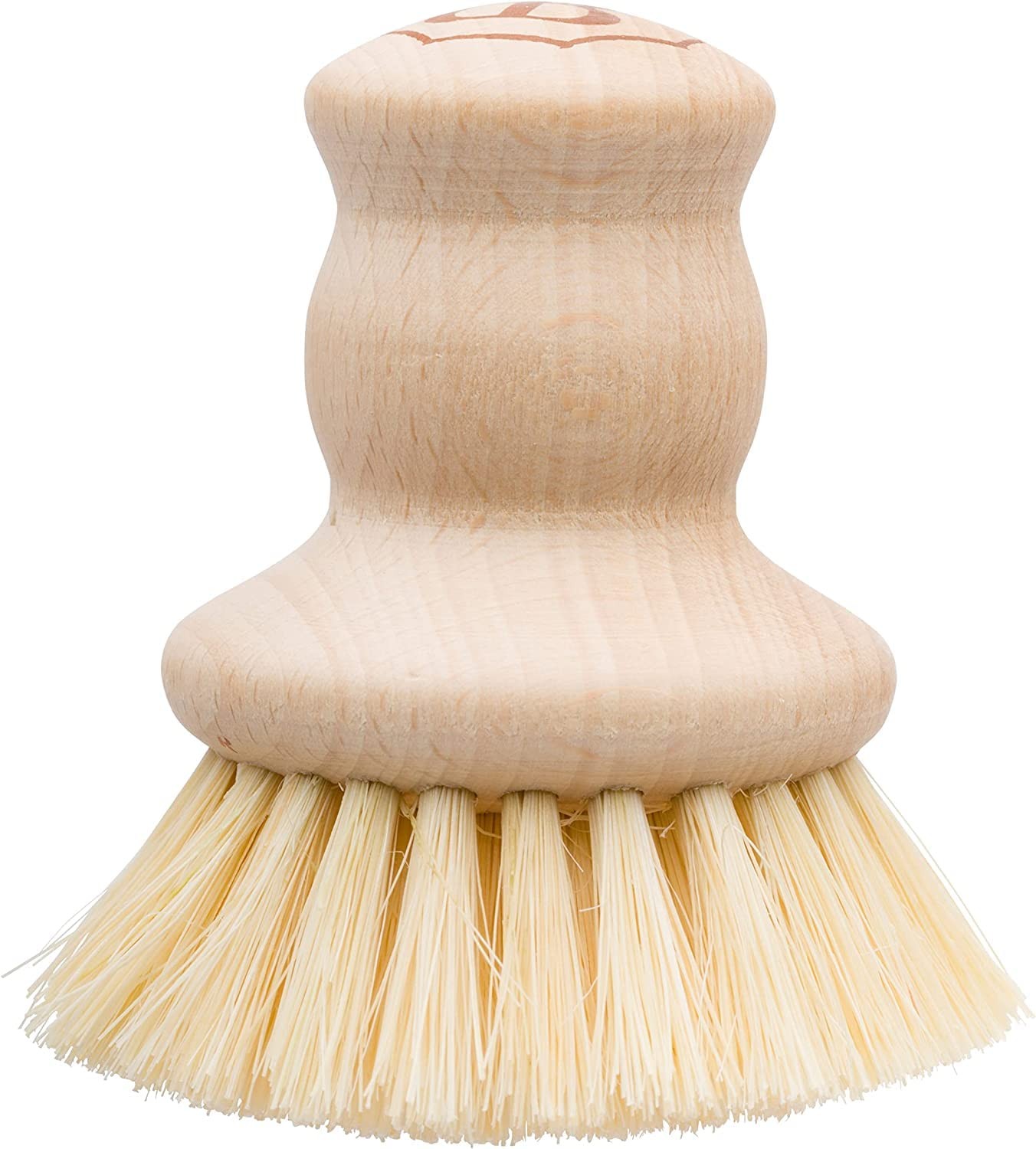 Pot Brush Set, Tampico Fiber, 2 Pack – Medium-Firm Scrub Brushes for Pots, Pa…