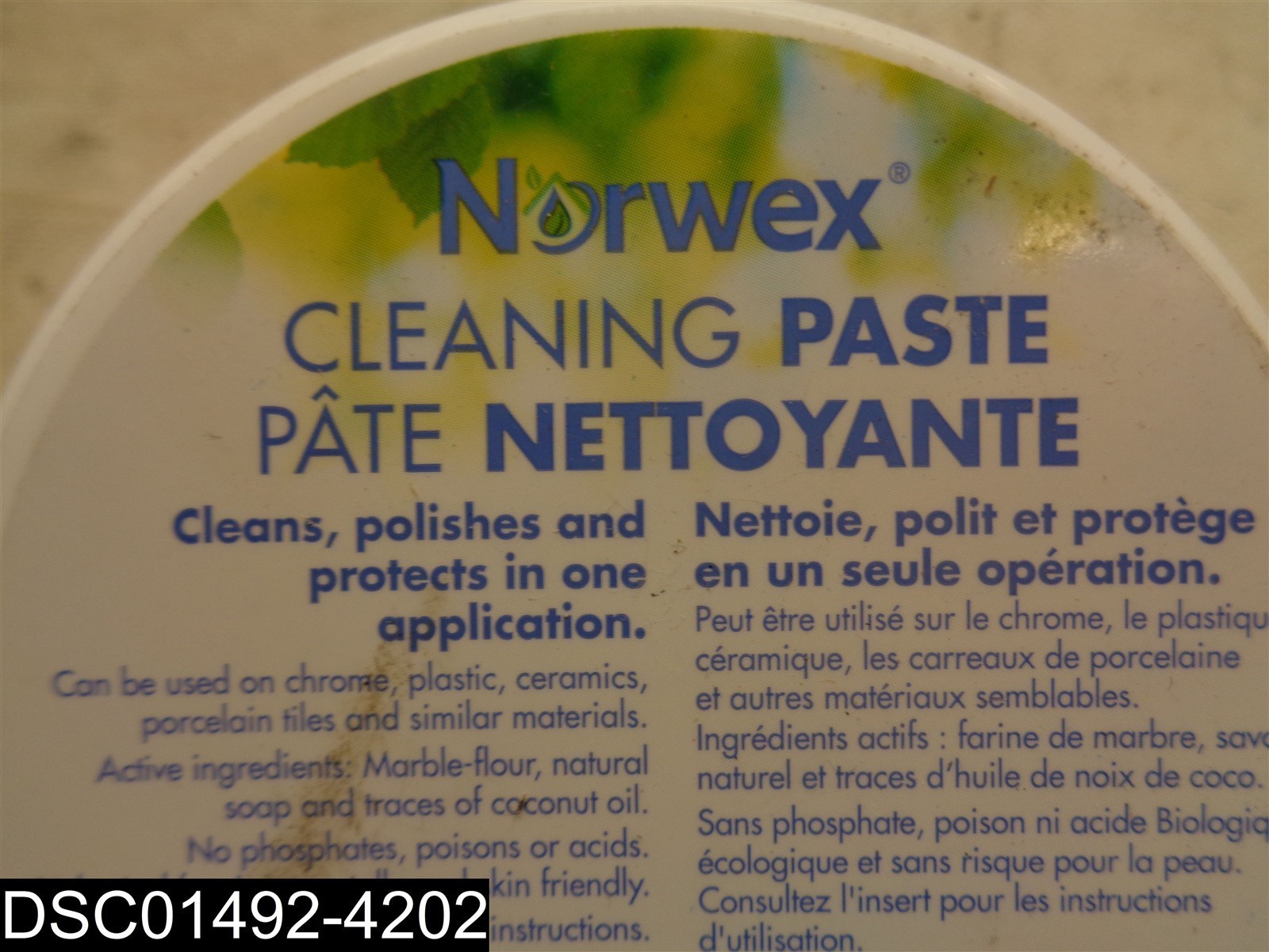 6.76 FL OZ Norwex Cleaning Paste