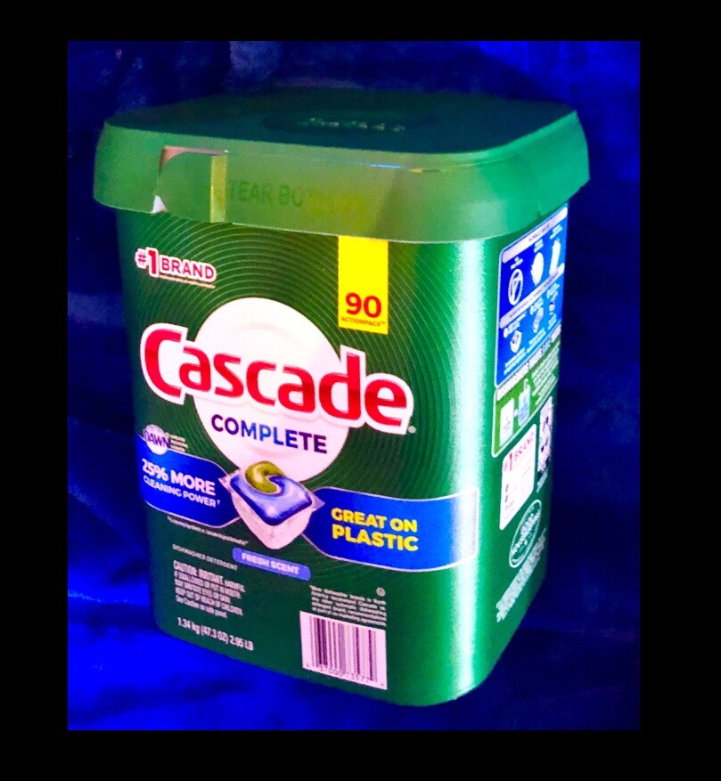 90ct CASCADE Complete Dawn Grease Fight DISHWASHER DETERGENT Packs FRESH SCENT