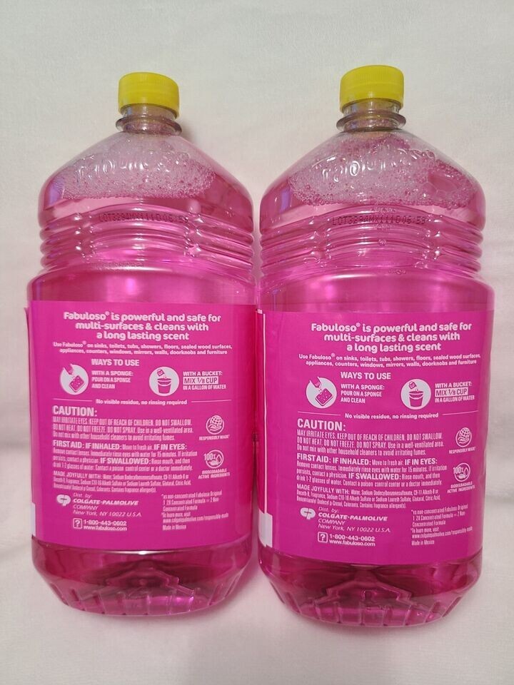 Fabuloso Multi Purpose Cleaner Watermelon 56 OZ. LOT OF 2!