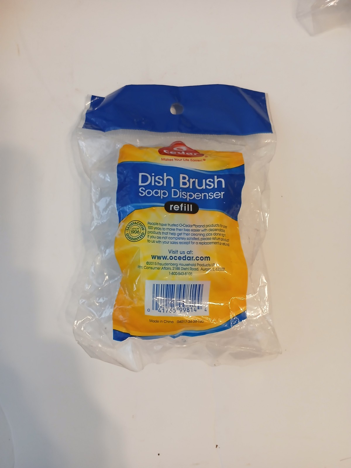 (Lot of 15) O-Cedar Dish Brush Soap Dispenser REFILL ~ Fits All O Cedar Wands
