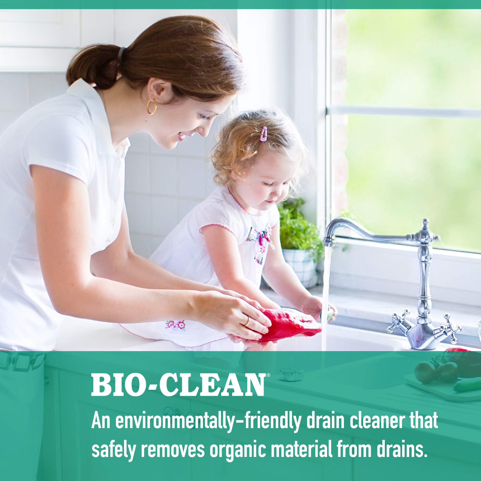 2lb Bio-Clean Drain & Septic Cleaner Natural Grease Trap Drain Treatment