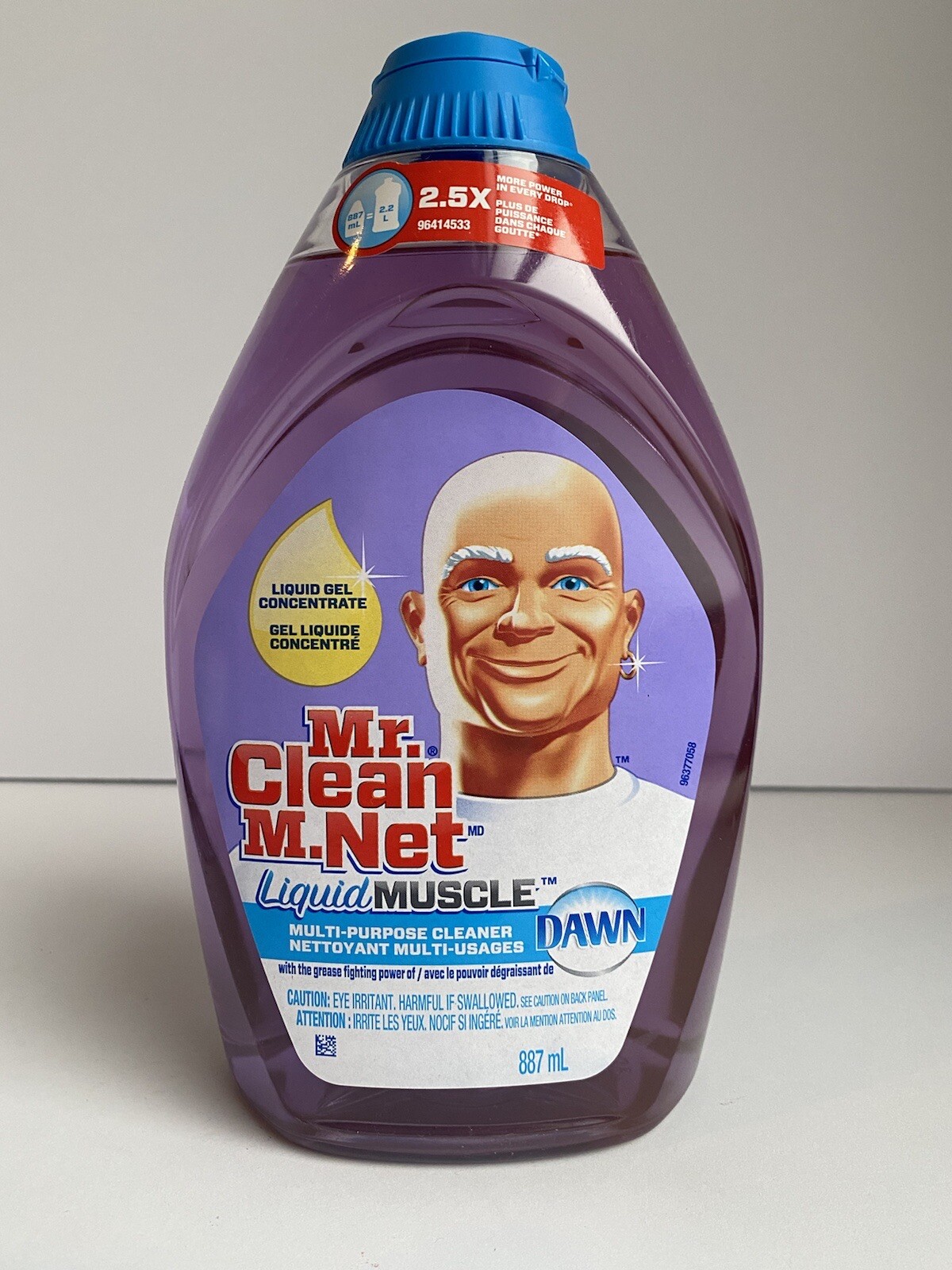 Mr Clean Liquid Muscle Concentrate Multi Purpose Cleaner Dawn Gel 30oz