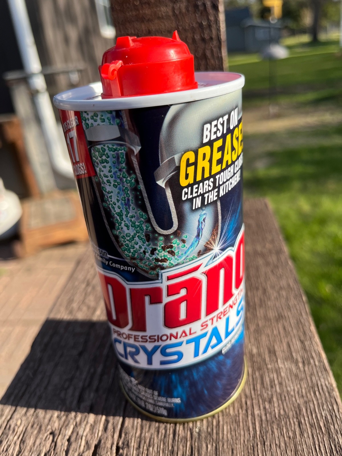 Drano Professional Strength Kitchen Crystals Clog Remover 2011