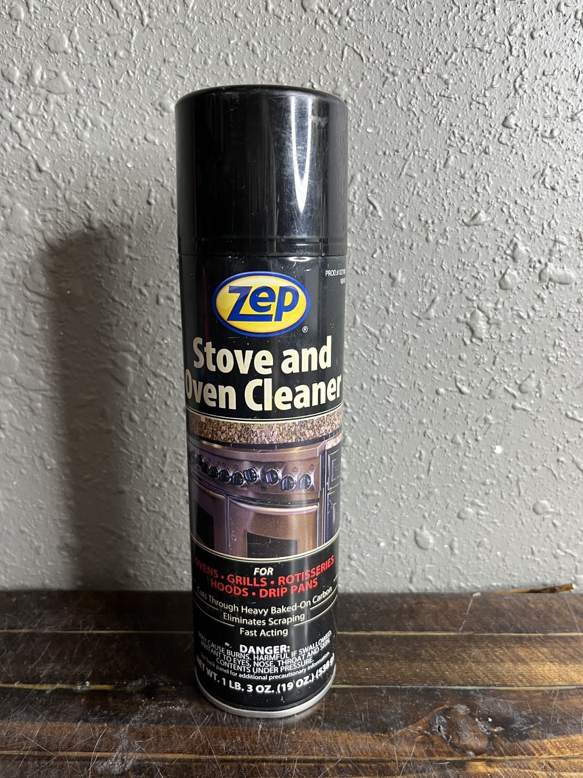 2-Pack Zep Stove and Oven Cleaner 19oz Heavy-Duty Foaming Spray Degreaser