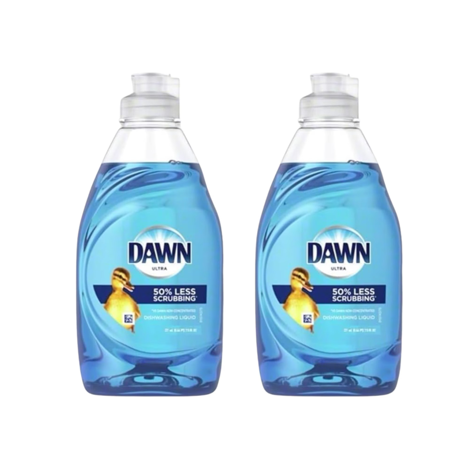 Dawn Ultra Original Blue Dishwashing Liquid, 7.5 Oz, Pack of 2