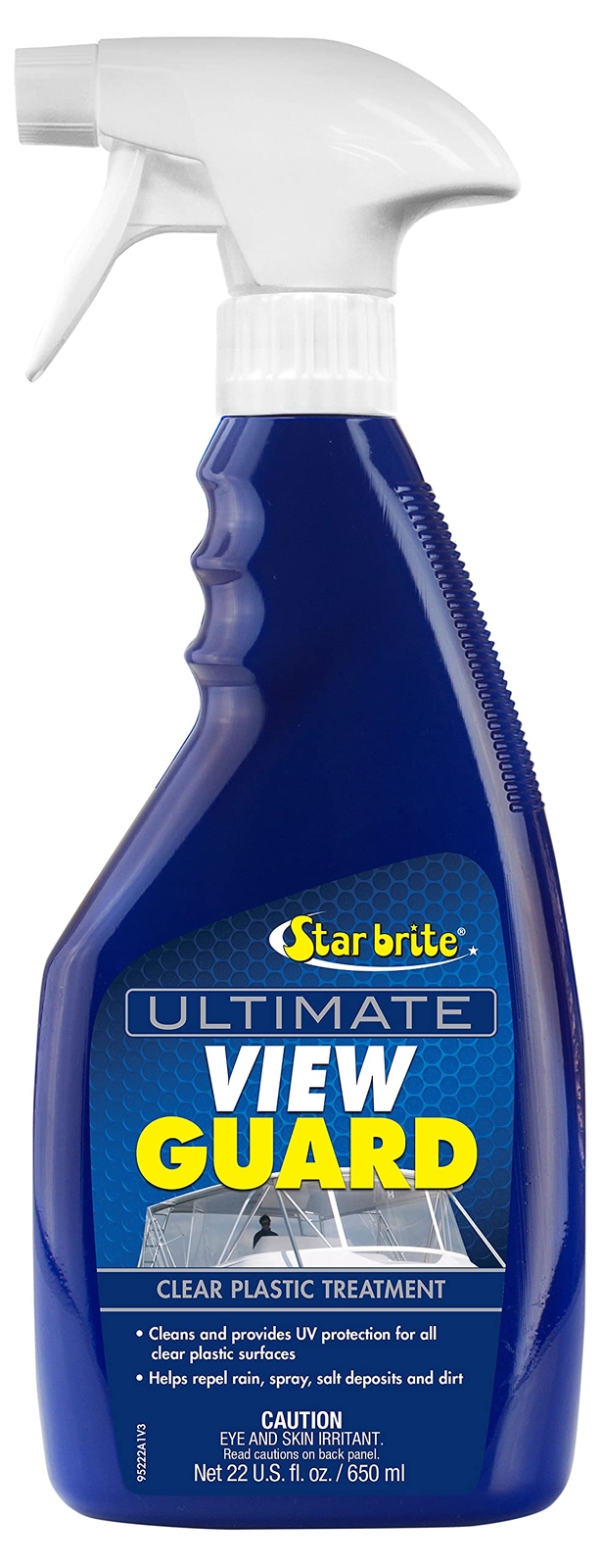 Star Brite Ultimate View Guard 22 Fl Oz Clear Plastic Treatment UV Protection