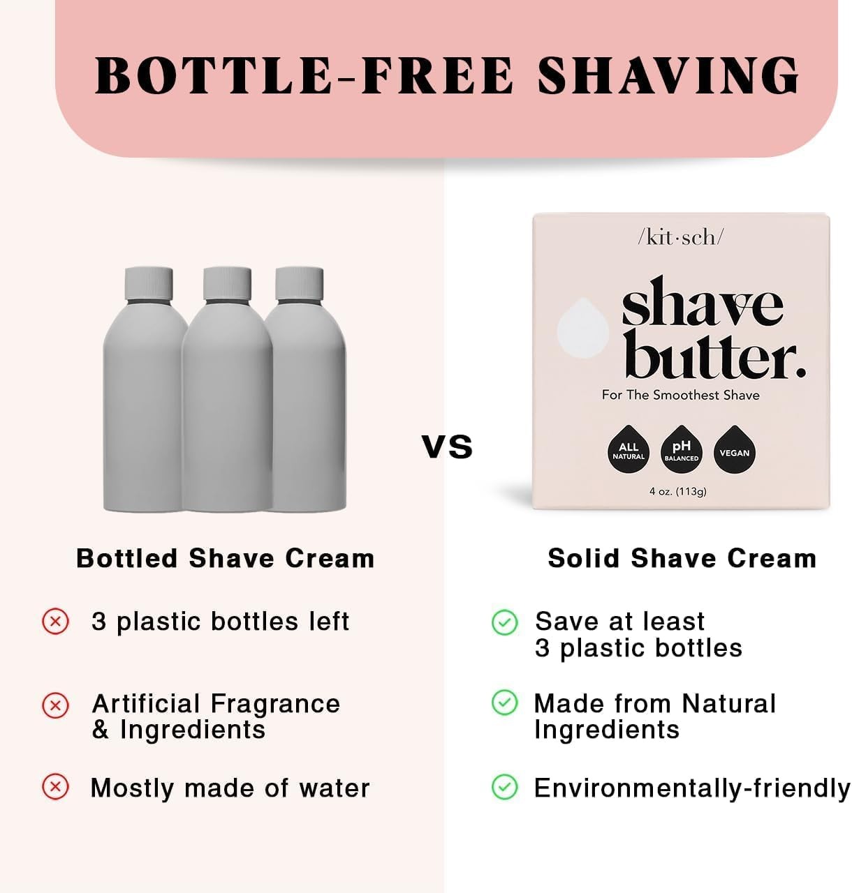 Shaving Soap for Women – Hydrating Shave Butter & Shave Soap Bar –