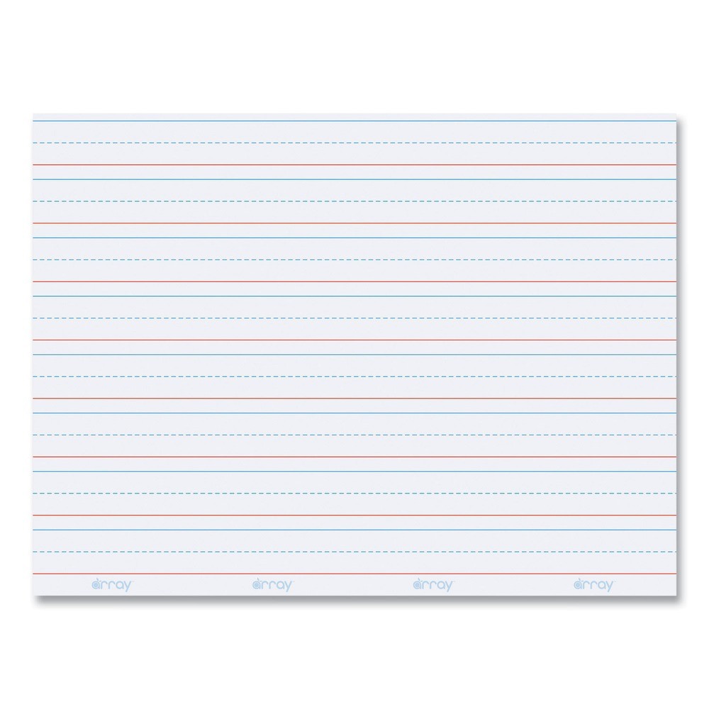 Pacon LB8511 GoWrite Dry Erase Learning Boards – White Surface (5/Pack) New