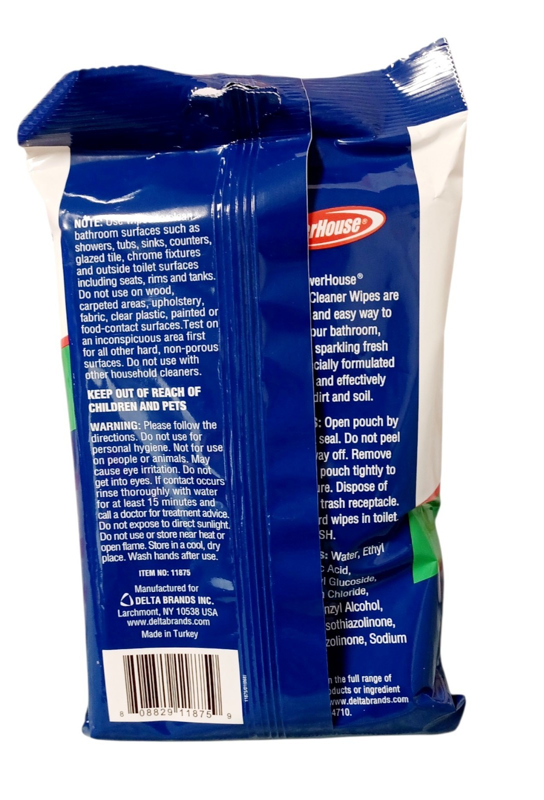 Powerhouse Bathroom Cleaner Wipes 35 In Package