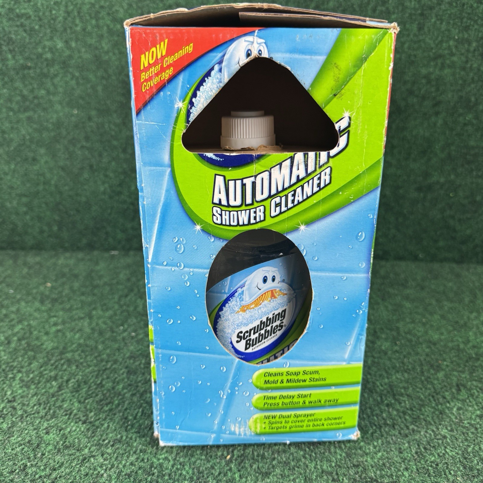 New Unused Scrubbing Bubbles Automatic Shower Cleaner Kit 2 Cleaning Solutions
