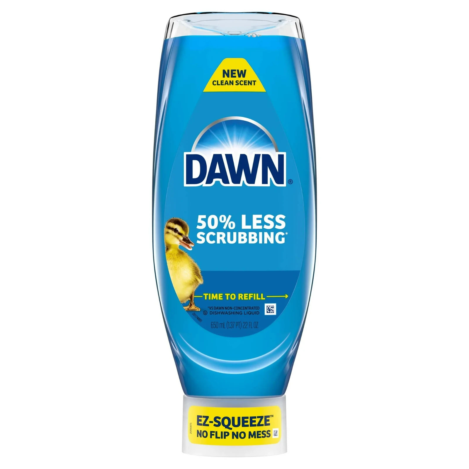 Dawn EZ-Squeeze Ultra Dish Soap Dishwashing Liquid, Original Scent, 22.0 fl oz