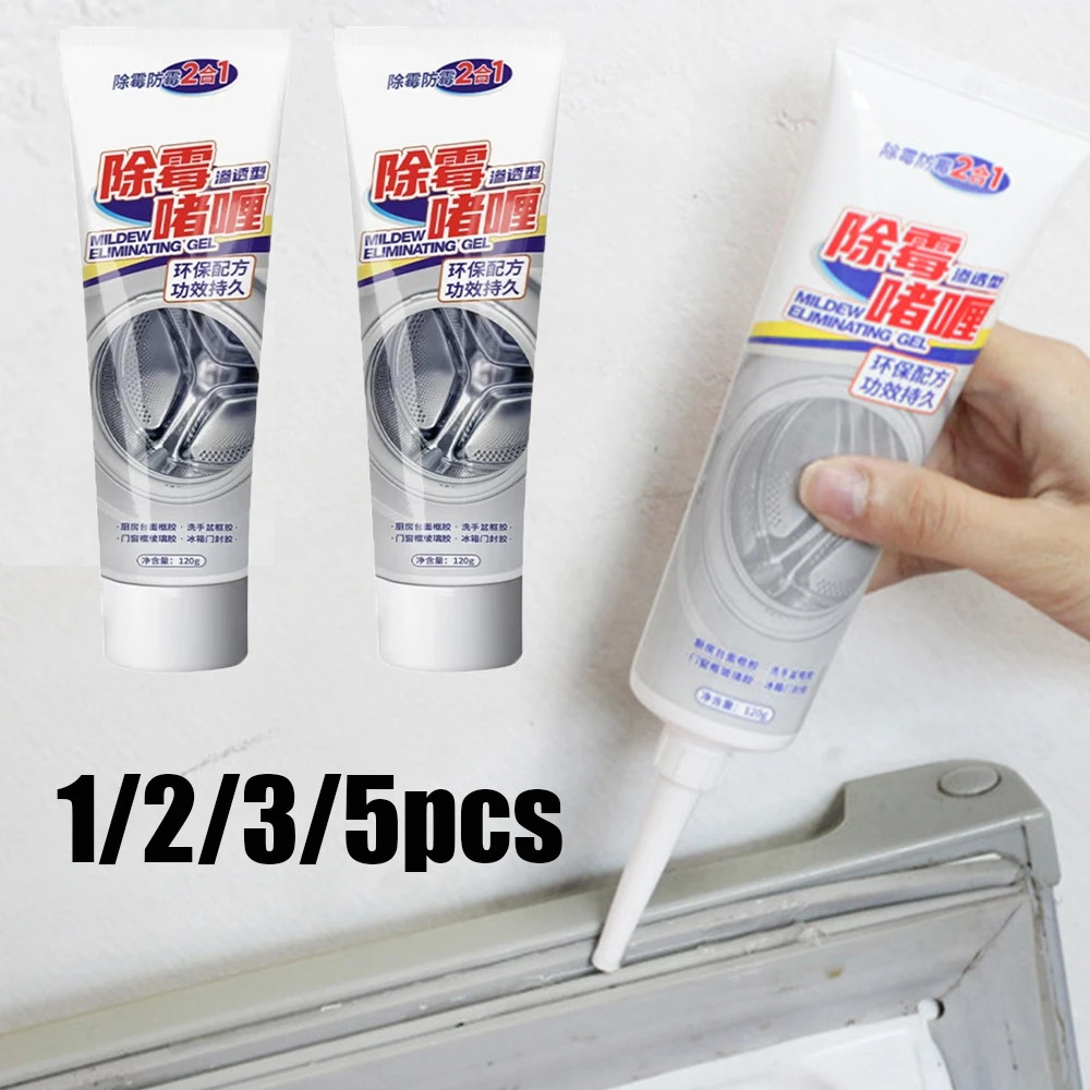 1-5Pcs Kitchen Bathroom Washing Machine Anti-Mold Cleaning Gel Sink Gap Cleaning