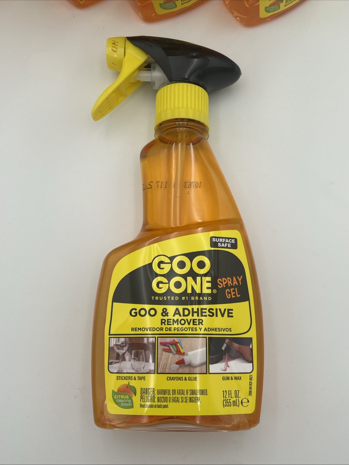 Value 6 Pack! 6 Bottles Goo Gone 12 fl oz Spray Gel Goo & Adhesive Remover