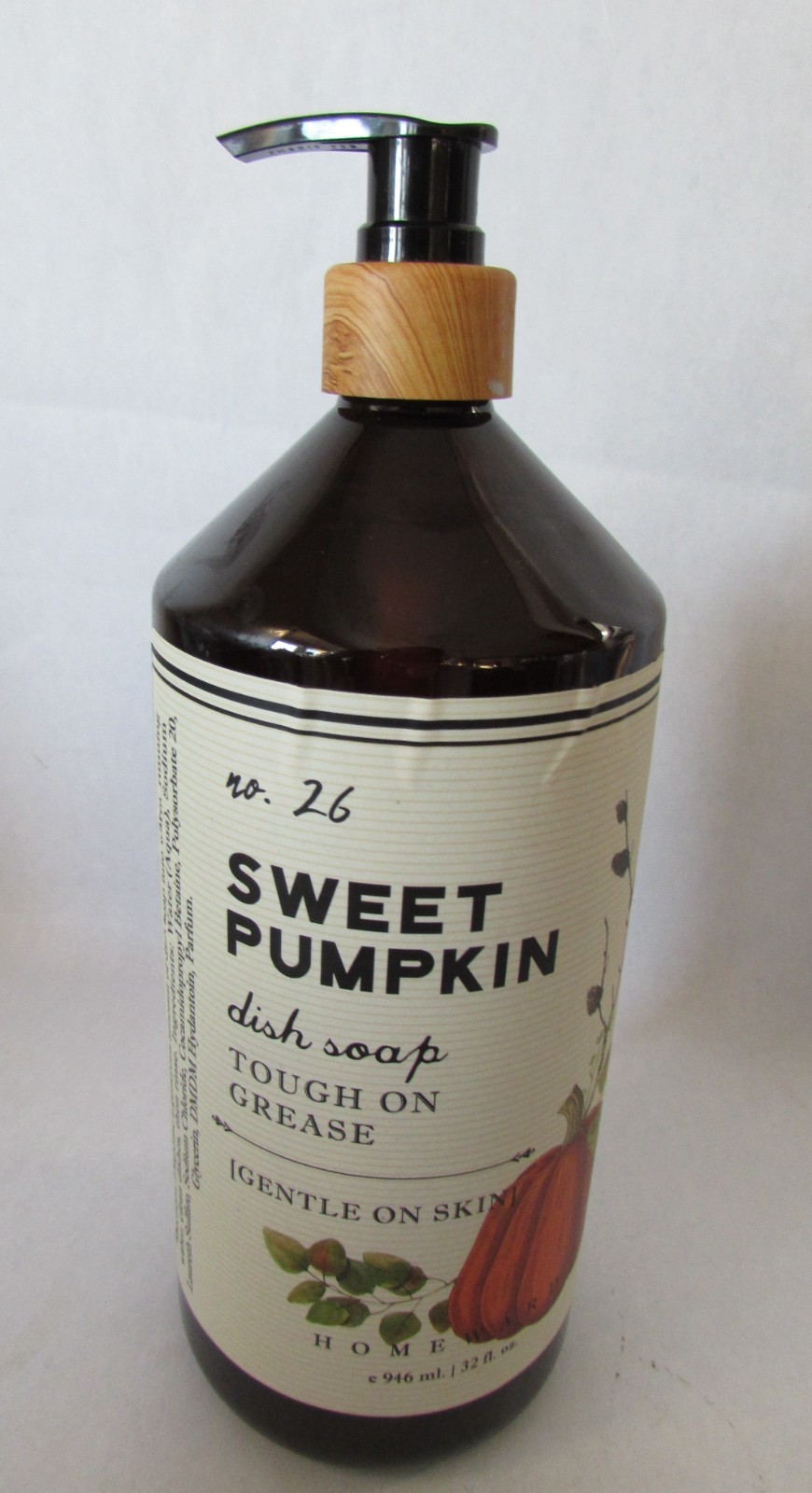 Home & Body Company Liquid Scented Sweet Pumpkin Dish Soap Halloween FALL 32oz