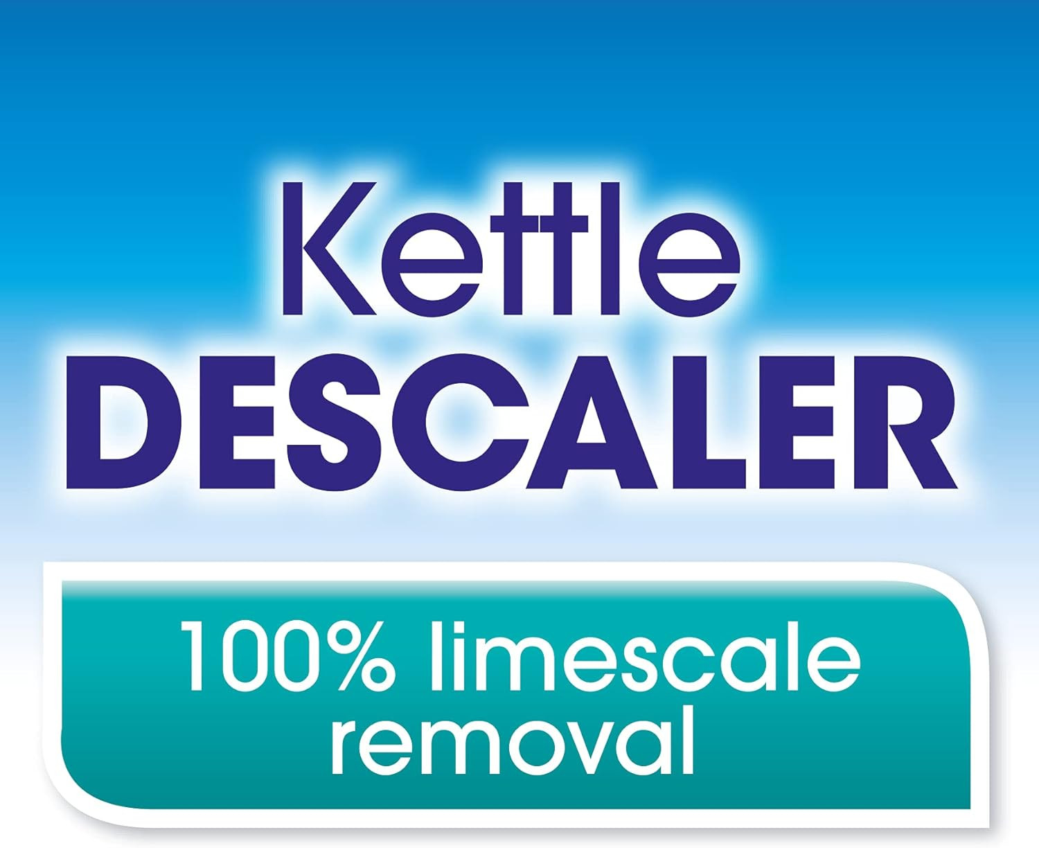 Kettle Descaler Limescale Remover Easy to Use Drop in Sachet, Blue, (Pack of 2)