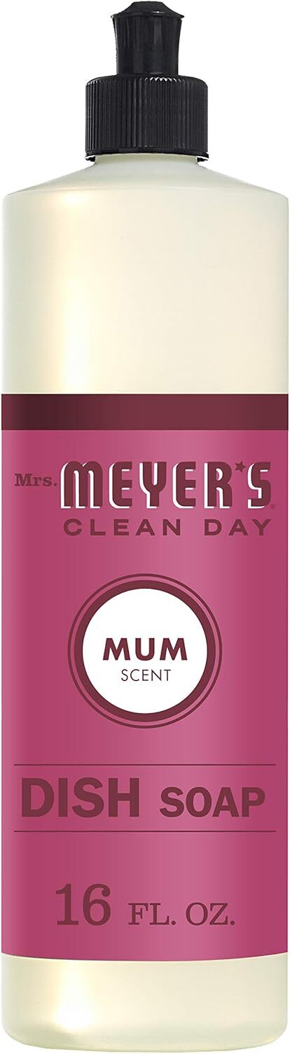 Mrs. Meyer’s Limited Edition Clean Day Dish Soap Mum or Acorn Spice Scent 16floz