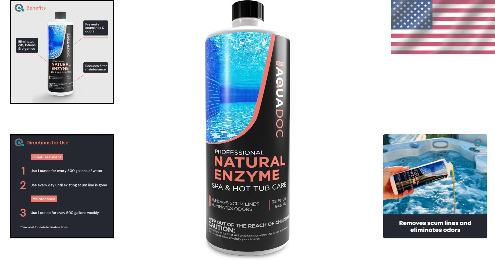 AquaDoc Spa Enzyme Water Treatment