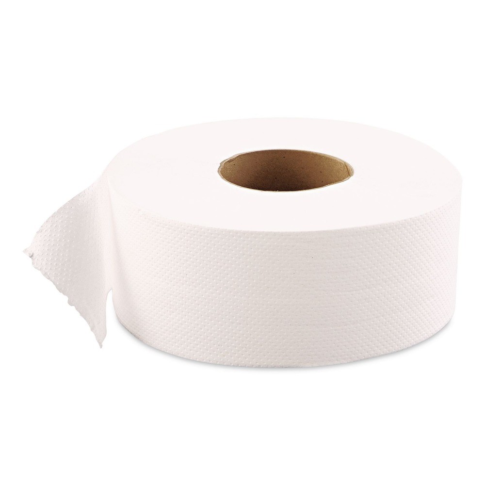 GEN ULTRA9B 3.3″ x 500′ 2-Ply JRT Jumbo Bath Tissue – White (12/CT) New