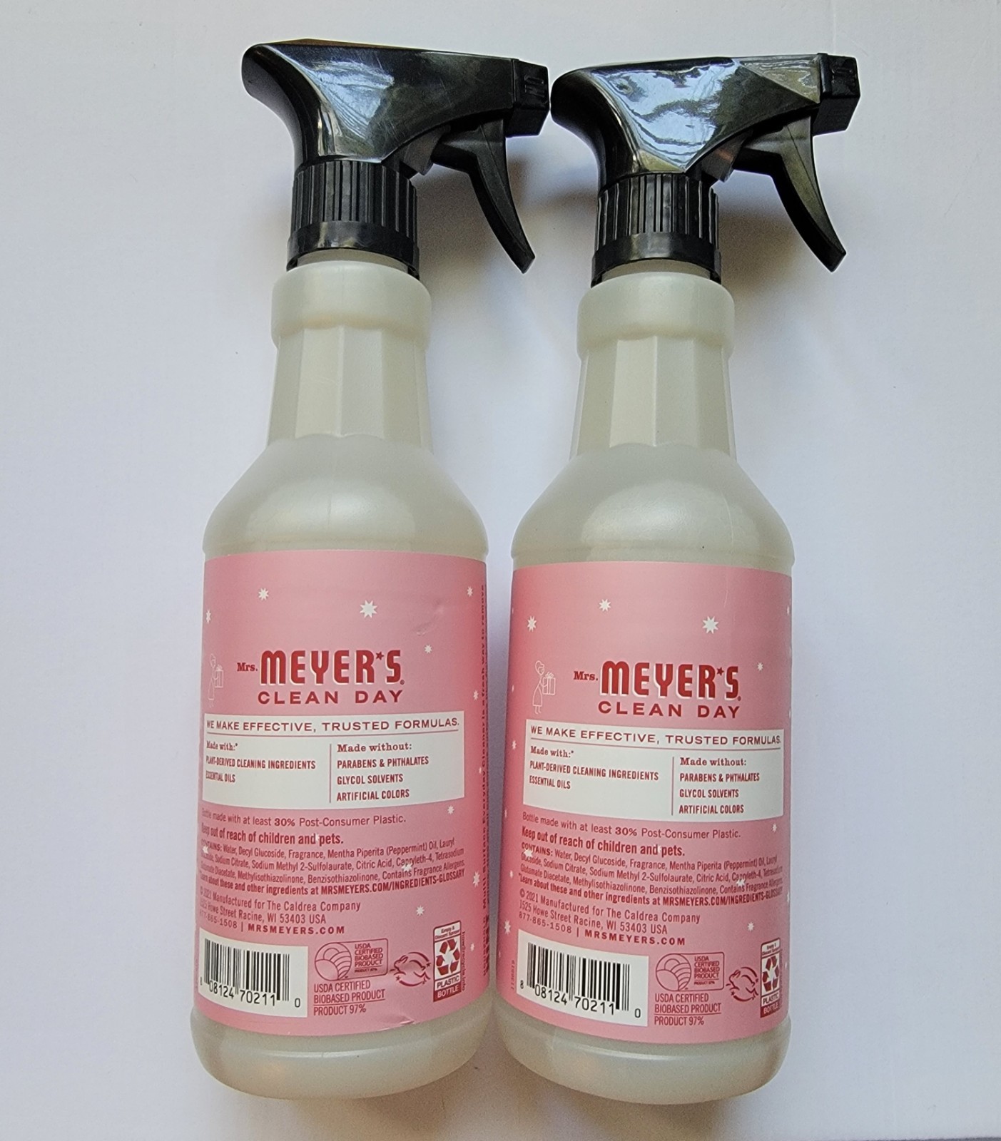 Mrs. Meyer’s Clean Day Limited Edition Peppermint Scent Multi-Surface Spray Two