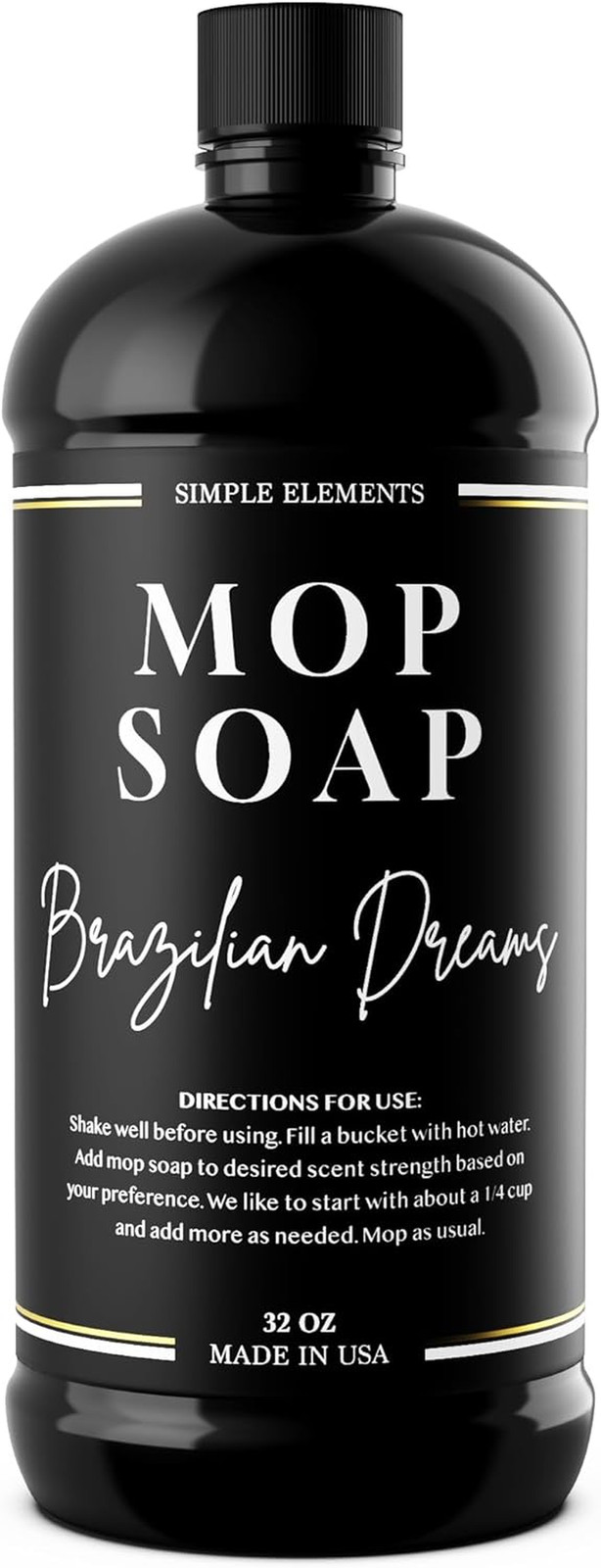 Luxury Mop Soap – Highly Scented Floor Cleaner, Concentrated Formula, No Streaks