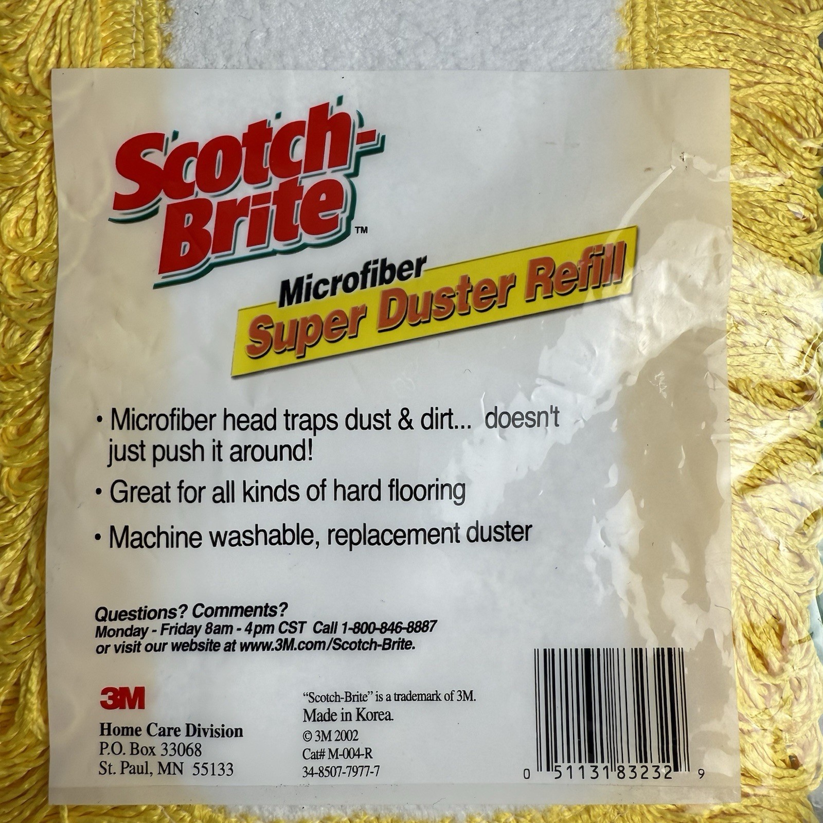 Scotch-Brite Microfiber Super Duster 3M Refill HTF DISCONTINUED New Sealed NIP