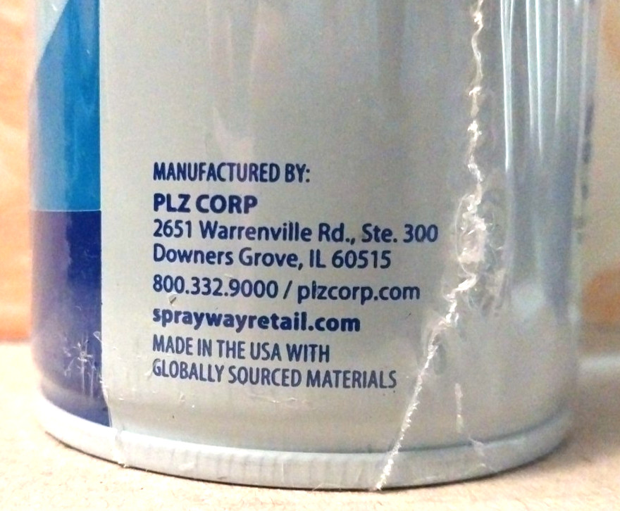 2X – Sprayway Glass Cleaner Aerosol Spray 19 oz (each can)