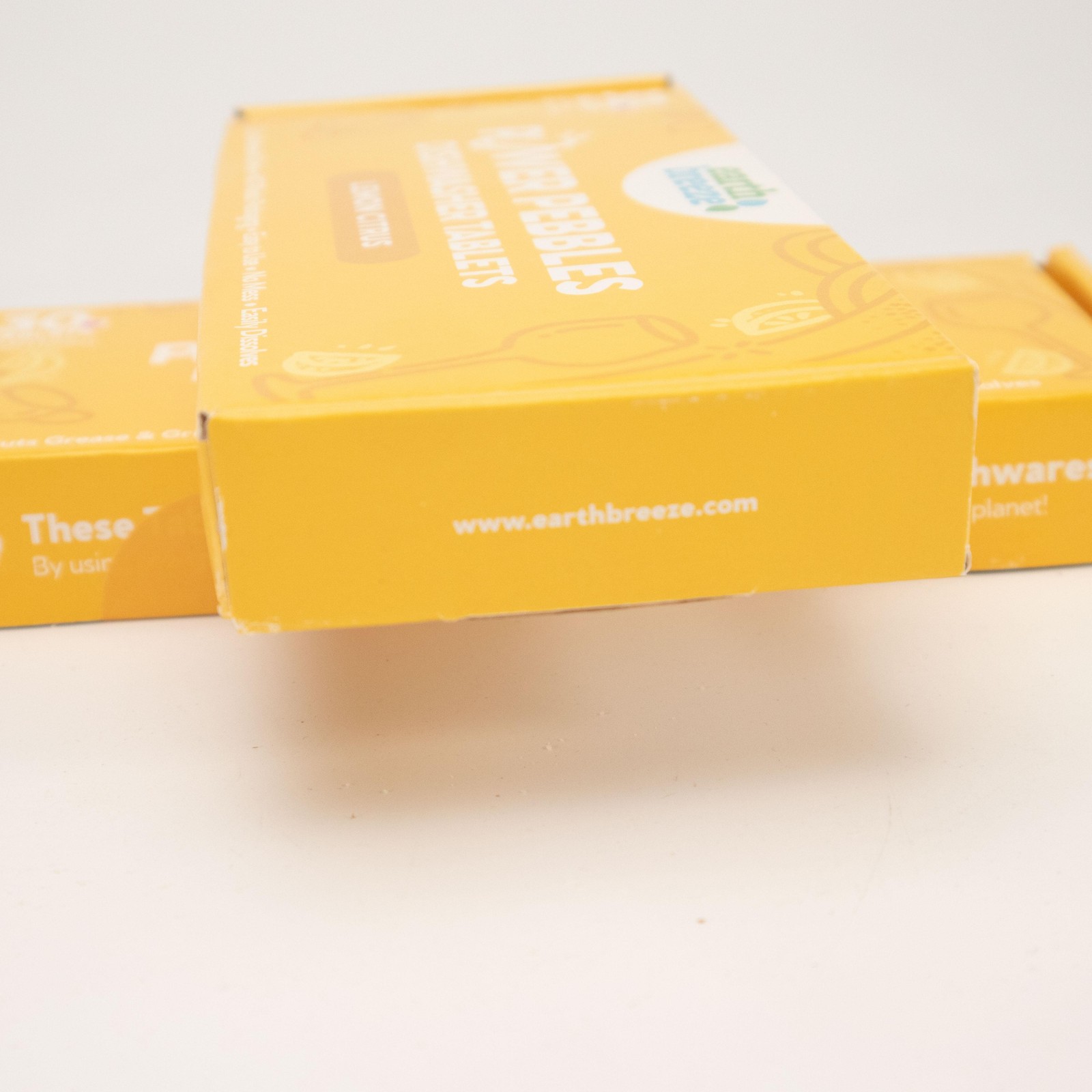Earth Breeze Power Pebbles Dishwasher Tablets 2 Boxes 30 Ct per box Lemon Citrus