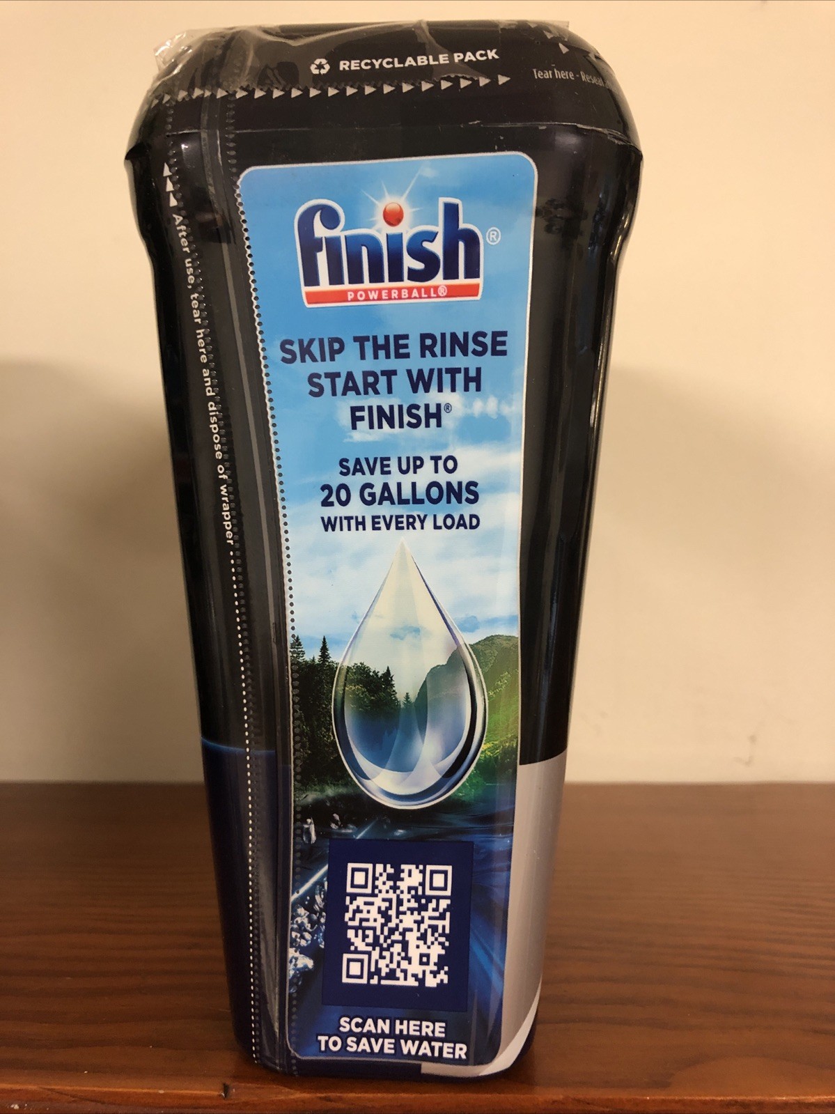 3 Pk Finish Powerball Quantum 36 tabs Autodishwasher 15.8 oz