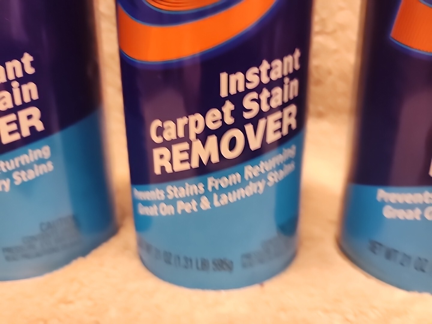 Lot of 3: Spot Shot Instant Carpet Stain Remover Aerosol, 21 oz. Cans
