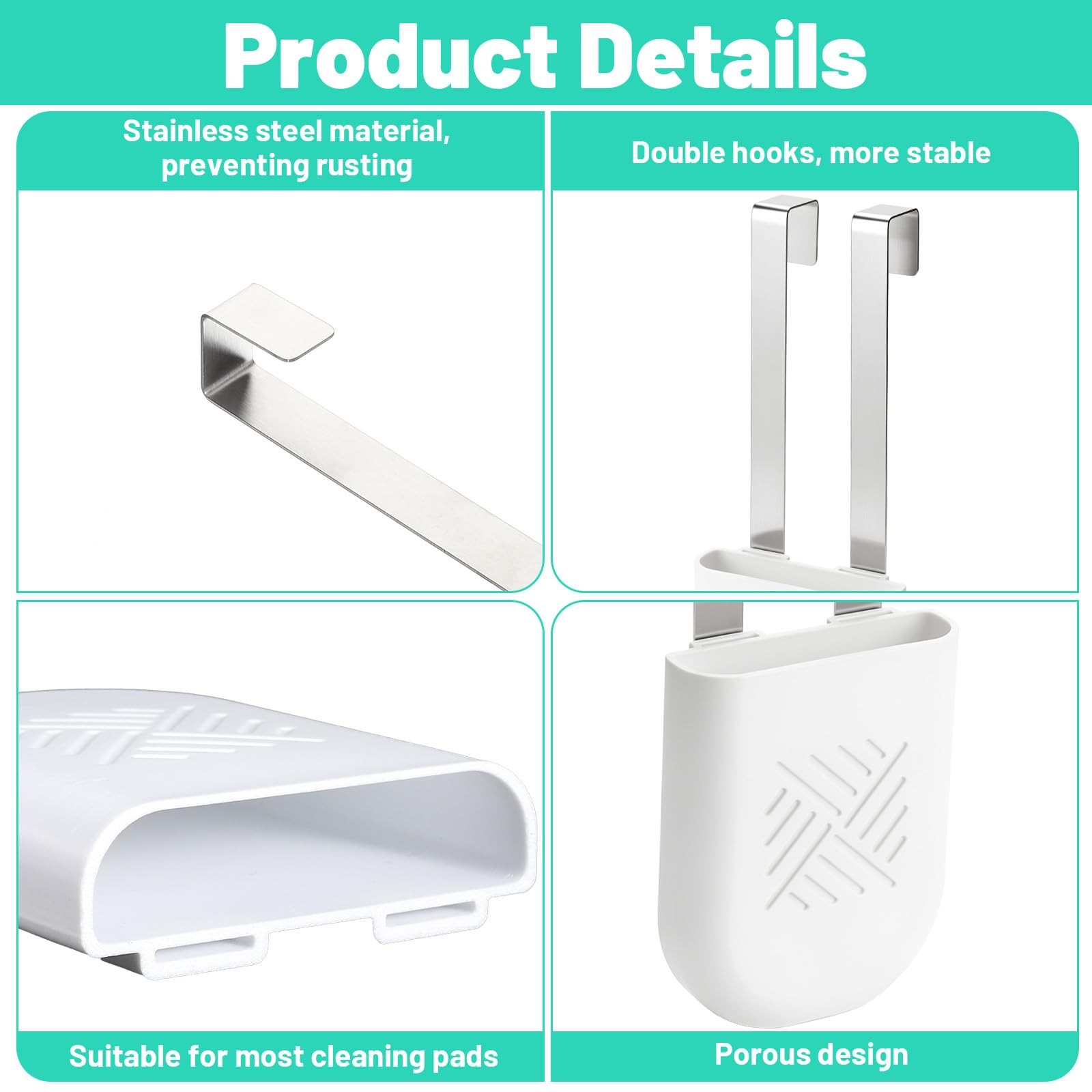 Toilet Tank Tablet Holder, Universal Toilet Tablets, Toilets Hanging Cleaner,…