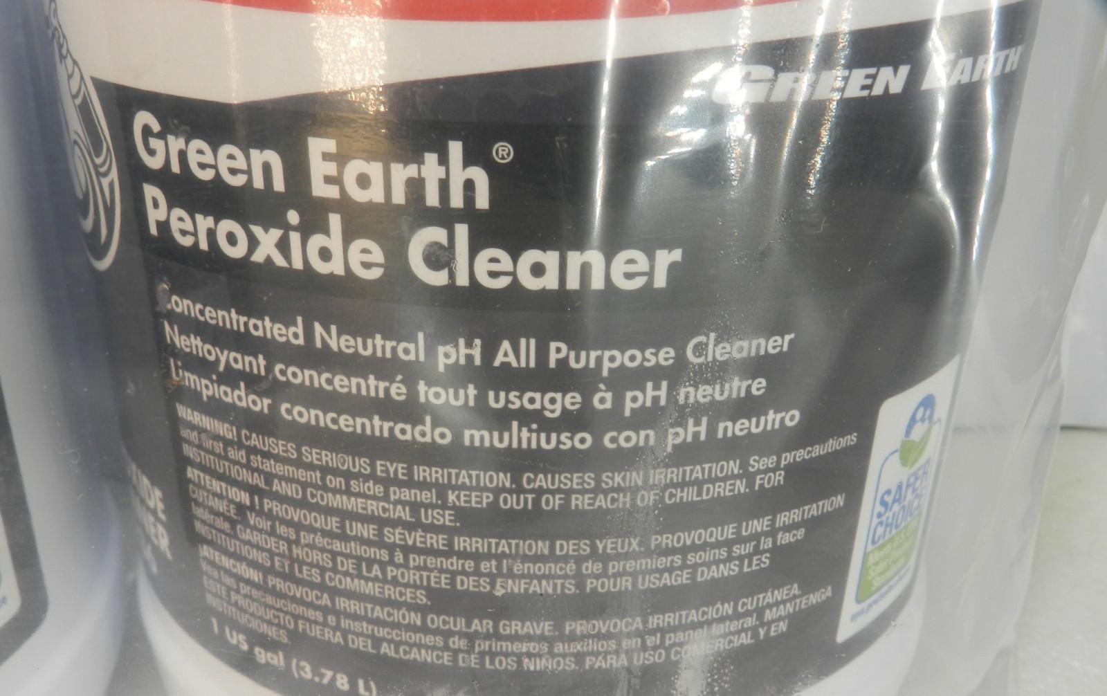 Betco Green Earth Peroxide Cleaner Fresh Mint Scent 128 Oz. 2/Carton 336