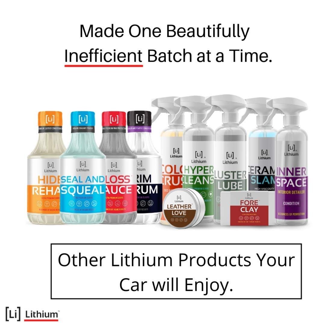 Lithium Color Crush Car Detailing Spray – Instant, Long Lasting Deep Glossy S…
