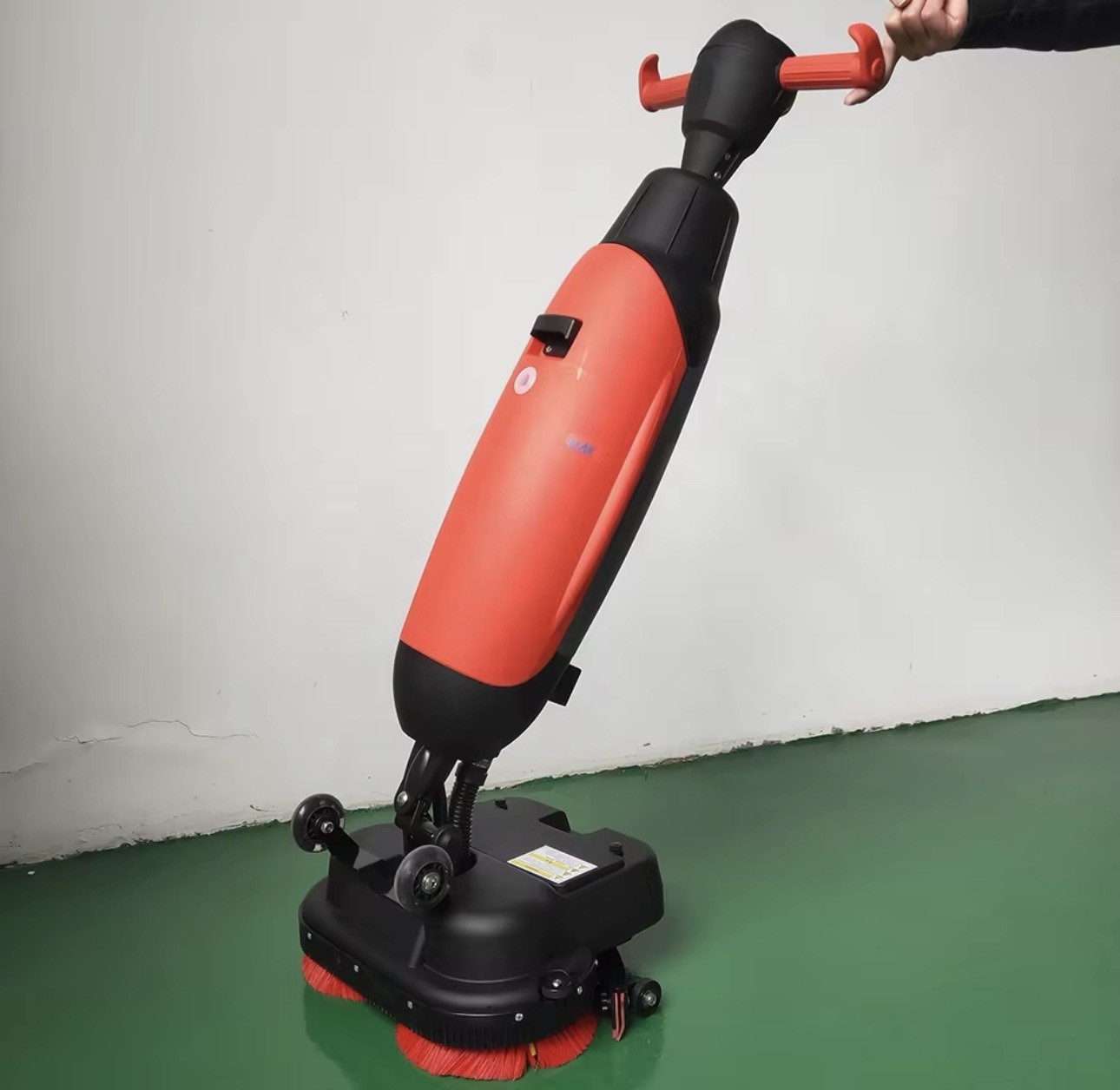 VOL-430 Battery Powered Small Walk Behind Manual Floor Scrubber Machine Floor
