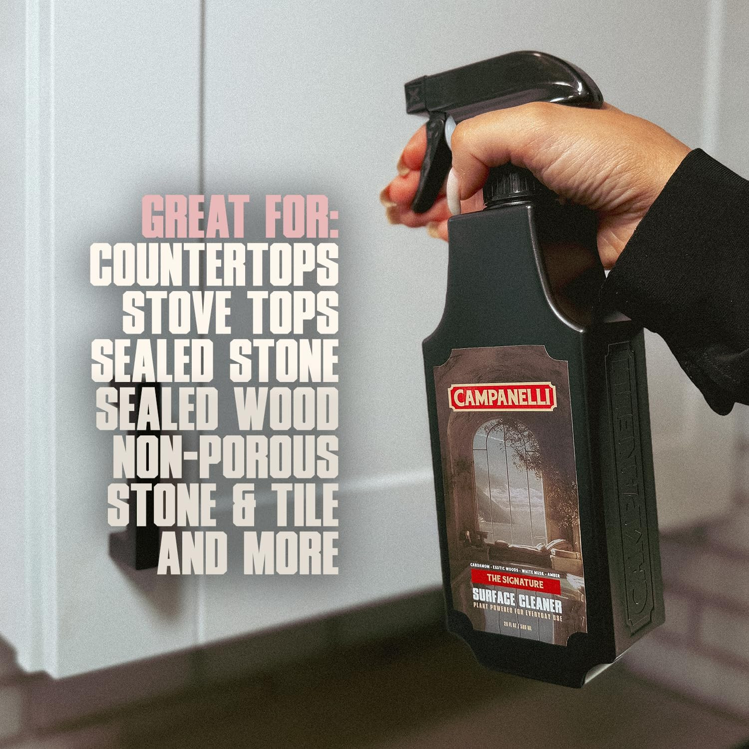 CAMPANELLI Multi-Surface Cleaner Spray – All Purpose Cleaning Spray, the Signatu